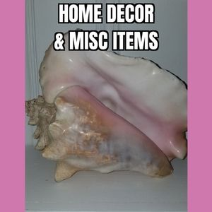 Home Decor & Miscellaneous Items